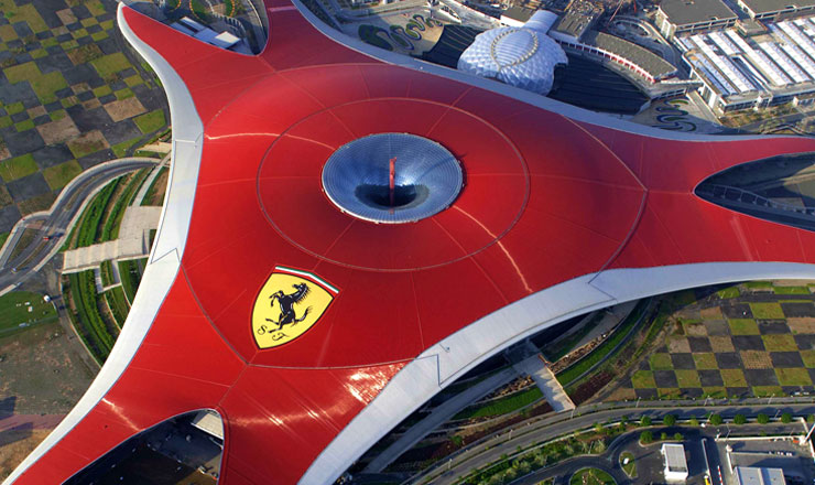 บัตรเข้าสวนสนุกเฟอร์รารี่ เวิลด์ (Ferrari World)
